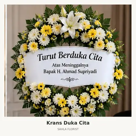Krans Bunga Duka Kemang Pratama